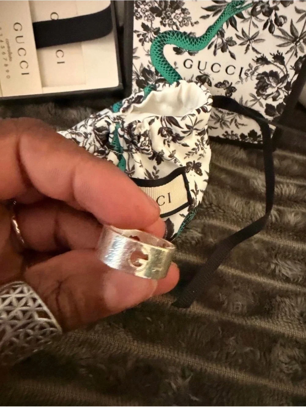Gucci silver Ring